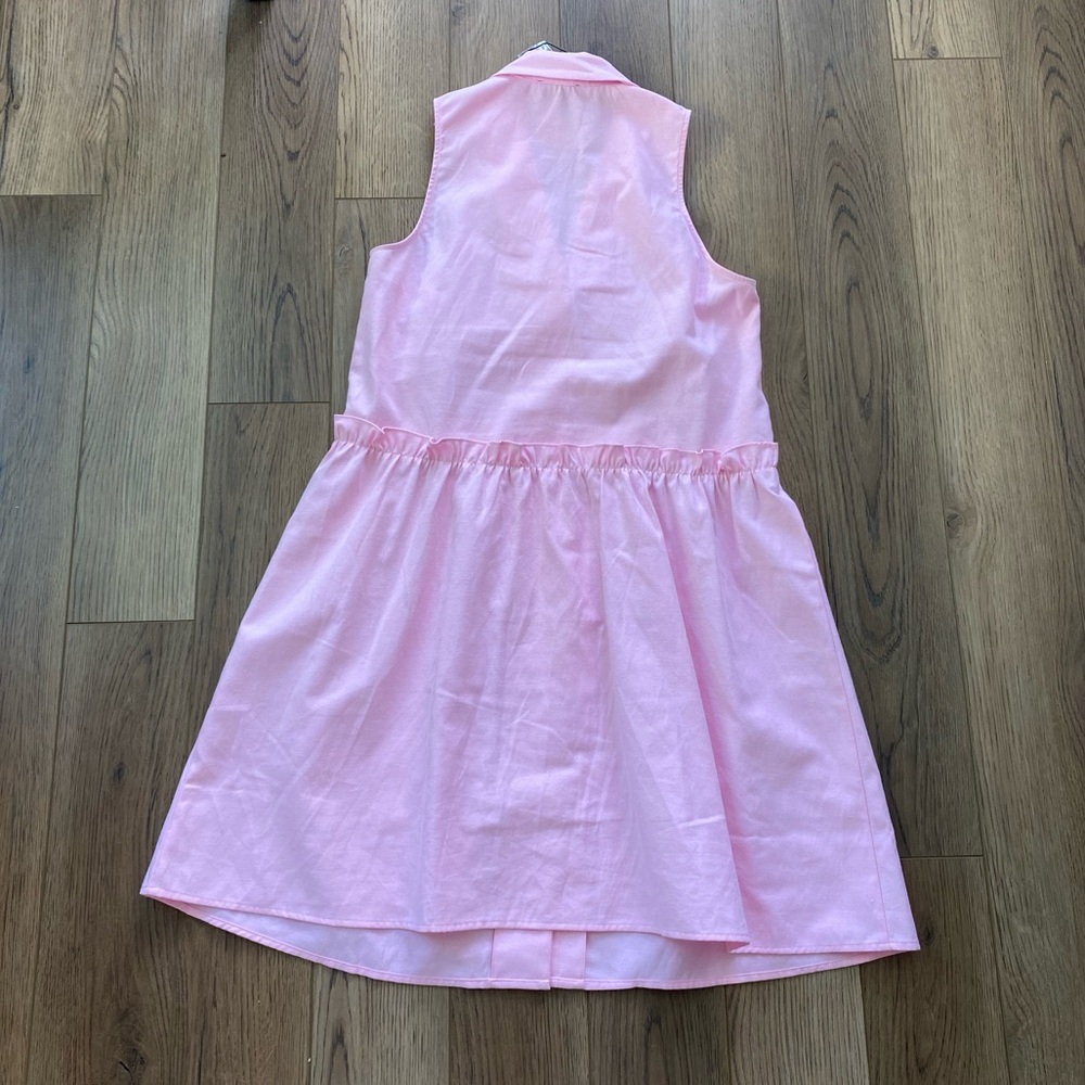Tuckernuck | Oxford Shirt Dress | Pink | Size Medium - Picture 3 of 3